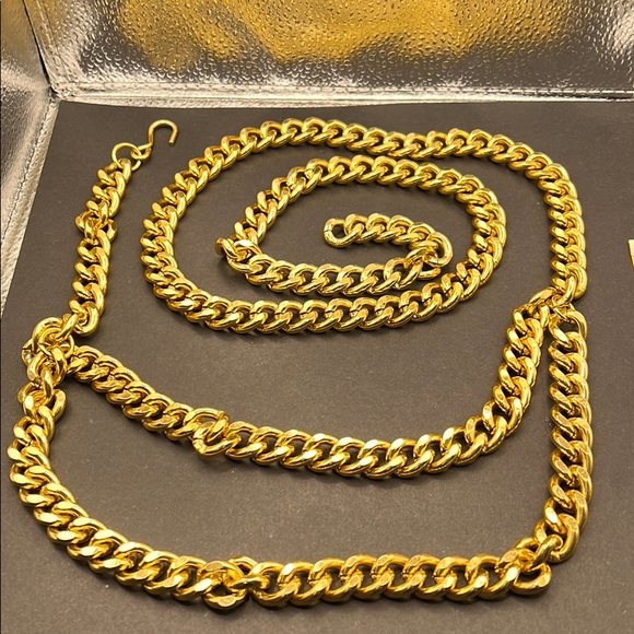 Vintage Accessories Vintage Heavy Chain Link Belt Poshmark